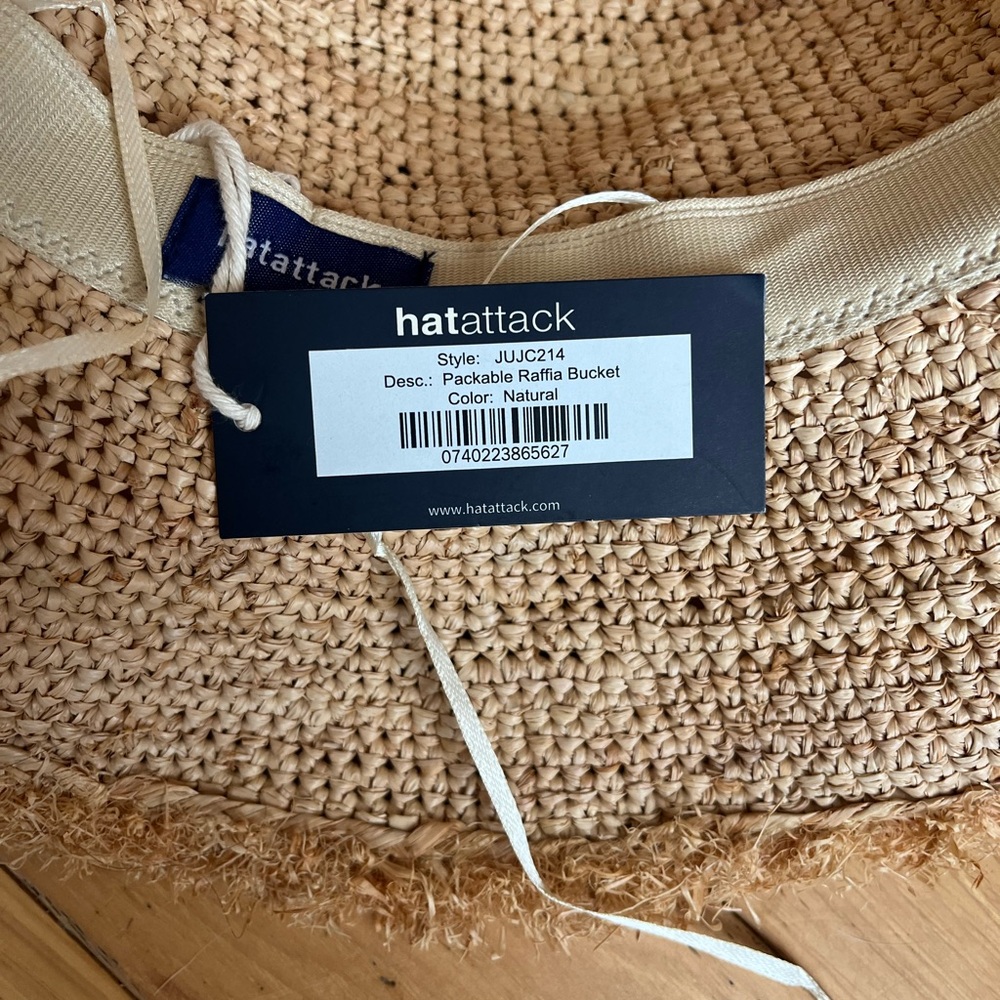 Packable Rattan Bucket Hat From Hat Attack - image 3